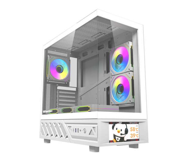 DarkFlash DS950V White With Display + 6 Fans - 1526235 - zdjęcie 8
